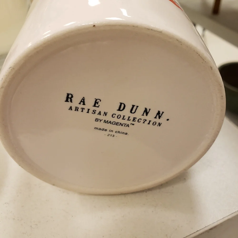 Rae Dunn THINGS Fall Pumpkins Ceramic Canister Jar NEW - Picture 4 of 4